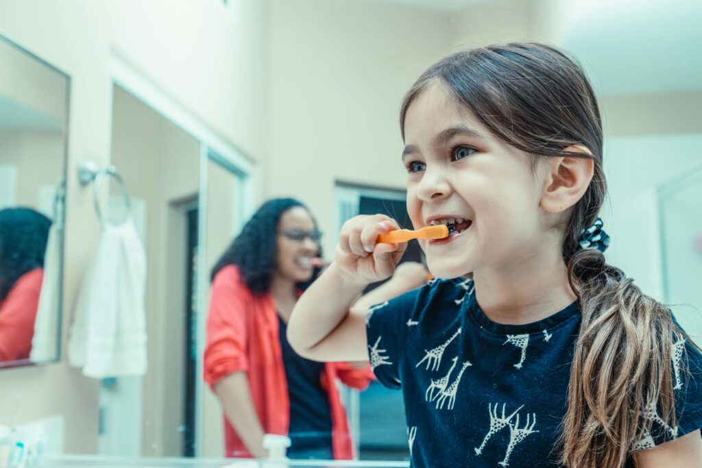 cepillado dientes niño